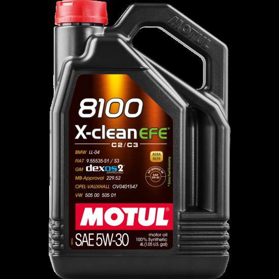 MOTUL 8100 X-CLEAN EFE 5W-30 208л. MOTUL 8100 X-CLEAN EFE 5W-30 208л.
