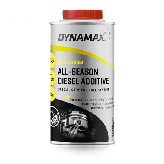 DYNAMAX Присадка для дизельных двигателей всесезонная ALL SEASON DIESEL ADDIT 500мл.