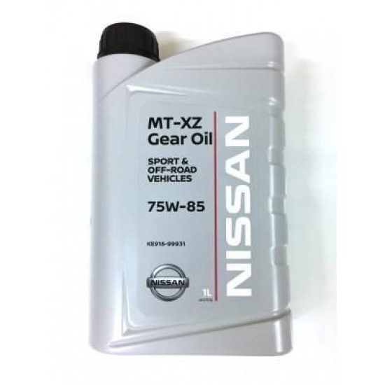 Nissan Трансмиссионное масло MT-XZ 75W-85 1л. Nissan Трансмиссионное масло MT-XZ 75W-85 1л.
