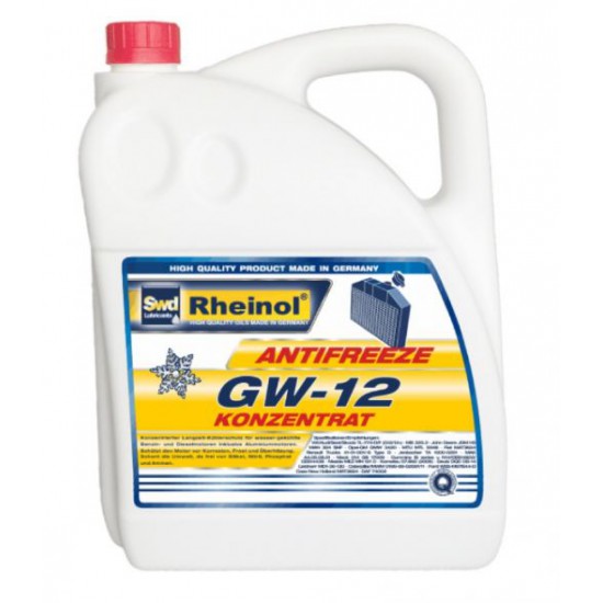 Rheinol Antifreeze GW-12 (-70C, красный) 20л.