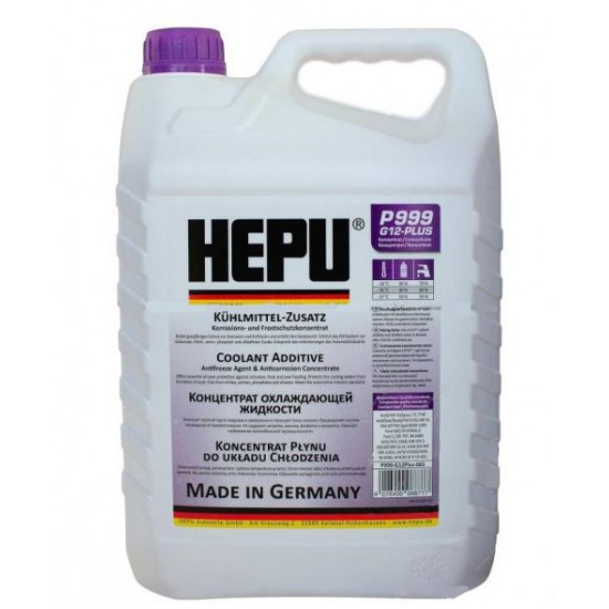 Hepu Antifreeze G12+  (-72C, фіолетовий) 