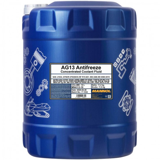 Mannol Hightec AG13 зеленый (Конц) 60л. Mannol Hightec AG13 зеленый (Конц) 60л.