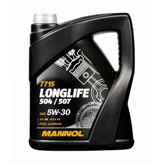 Mannol 7715 Longlife 504/507 5W-30 60л.  MN7715-60