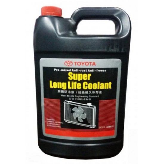 Toyota Super Long Life Coolant Pre-Mixed (-37С, розовый) 3,78л.