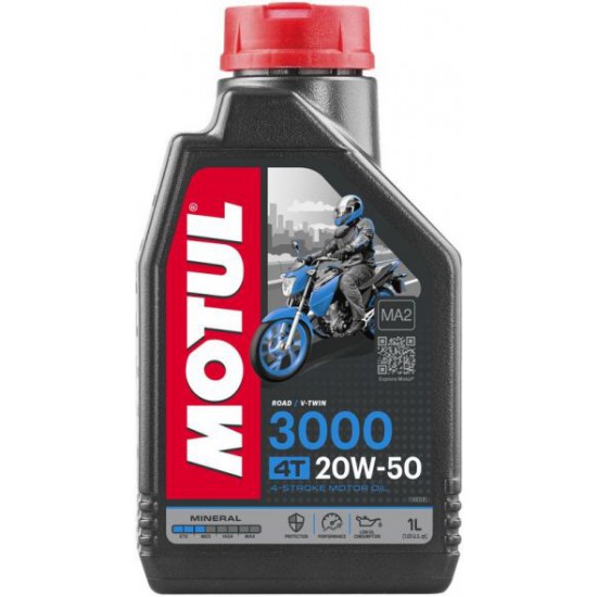 MOTUL 3000 4T 20W-50 1л.