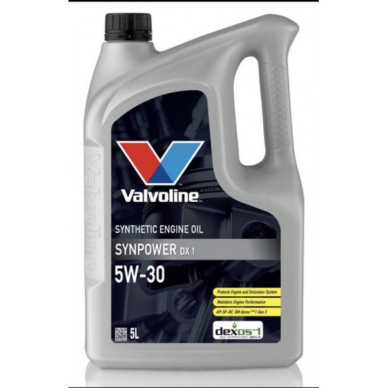 Valvoline SYNPOWER DX1 5W-30 5л.